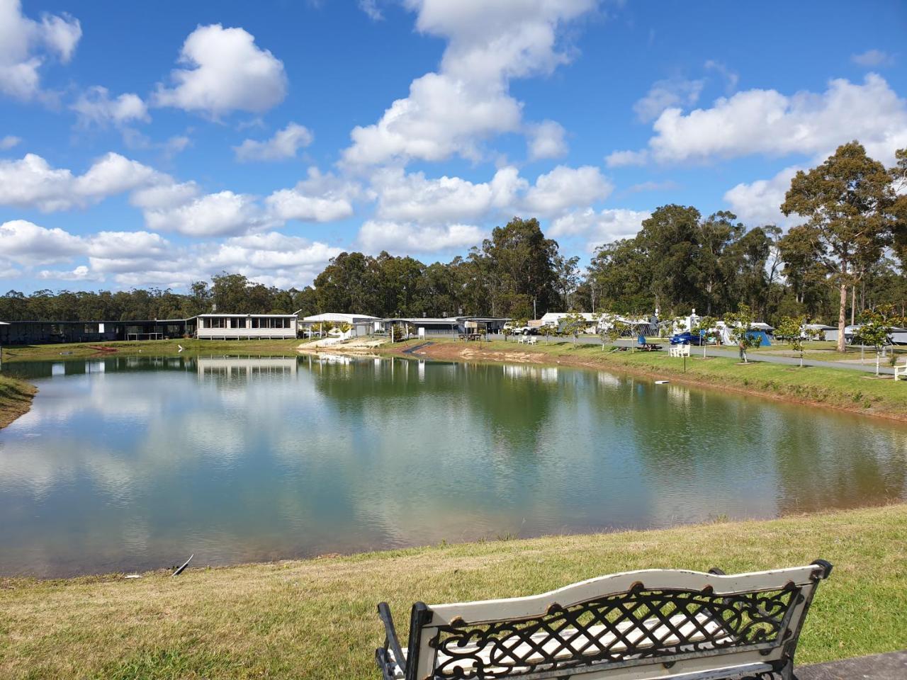 Australian Motor Home Tourist Park Twelve Mile Creek Karuah Eksteriør bilde